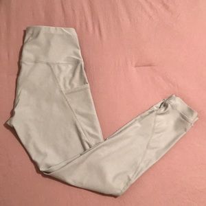 High rise, crop leggings